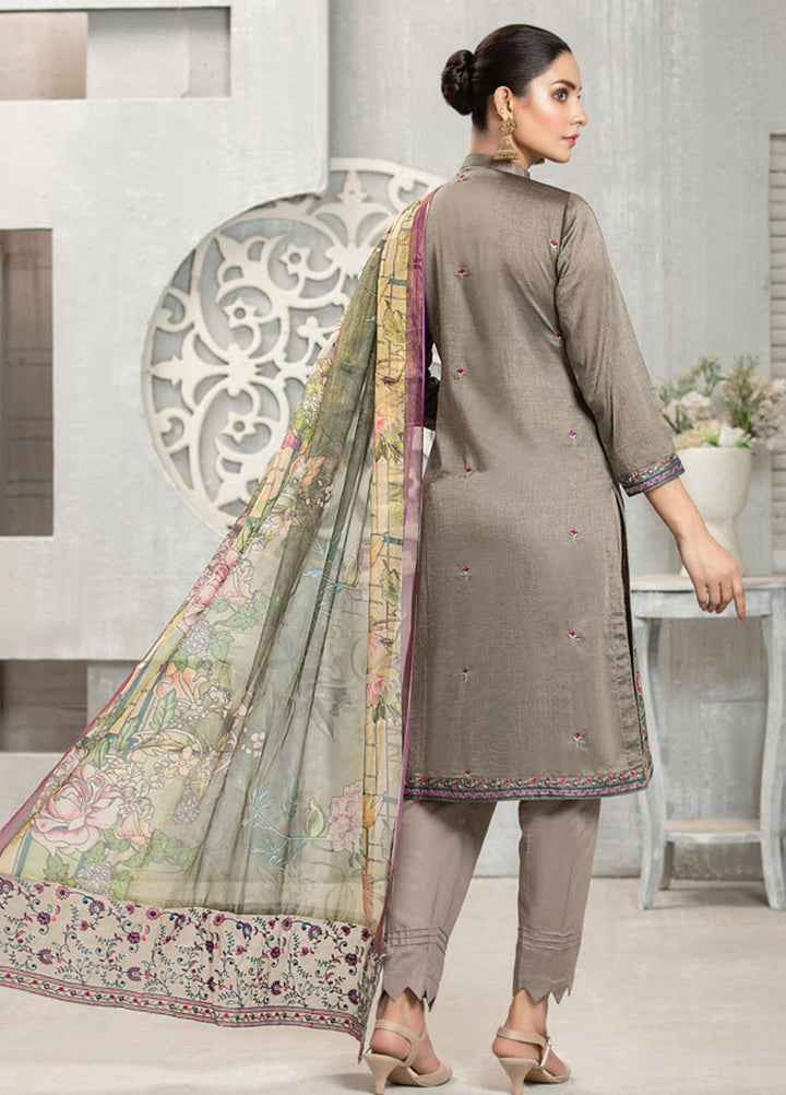 Carnation By MTF Embroidered Lawn Suits Unstitched 3 Piece MTF21C 06 - Summer Collection