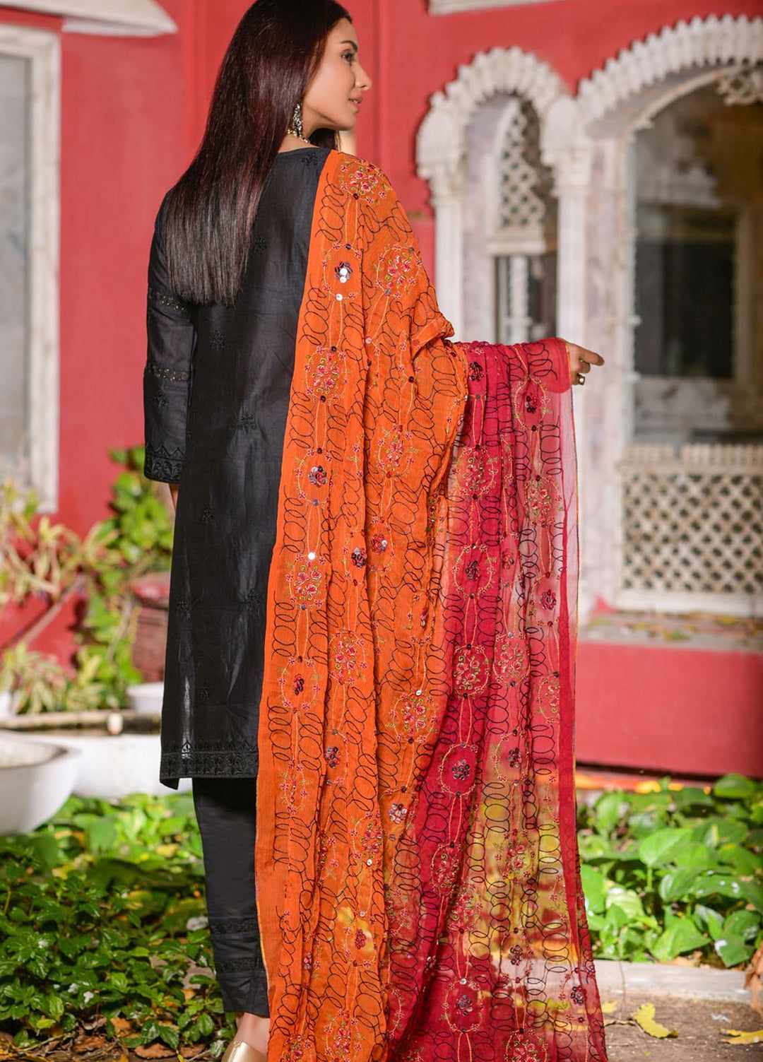 MTF Embroidered Lawn Suit Unstitched 3 Piece MTF22SI 05 - Summer Collection