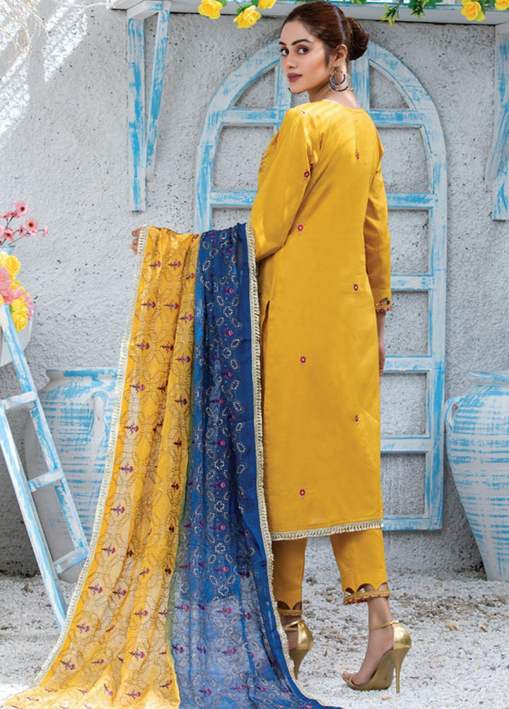 Soire By MTF Embroidered Cambric Suits Unstitched 3 Piece MTF21S 7 - Winter Collection