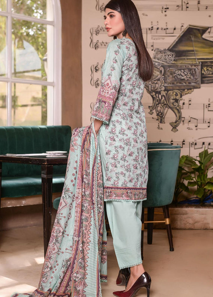 Marvelous Mother By MTF Embroidered Lawn Suits Unstitched 3 Piece MTF22MM 03 - Summer Collection