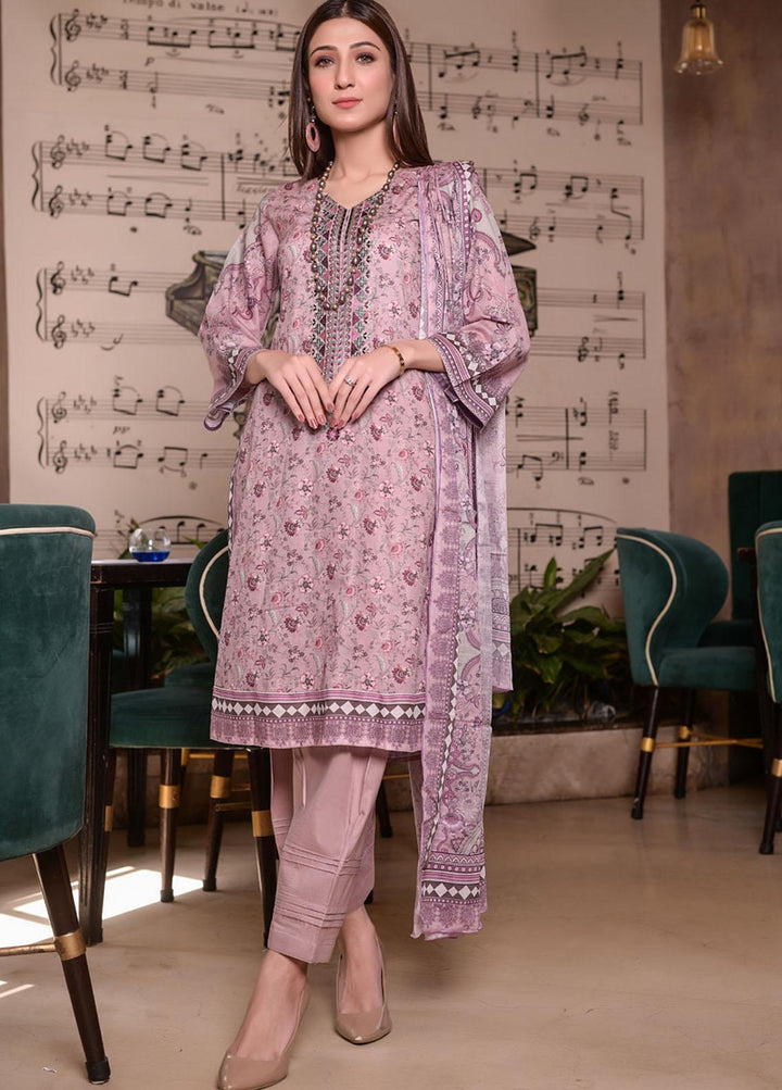 Marvelous Mother By MTF Embroidered Lawn Suits Unstitched 3 Piece MTF22MM 04 - Summer Collection
