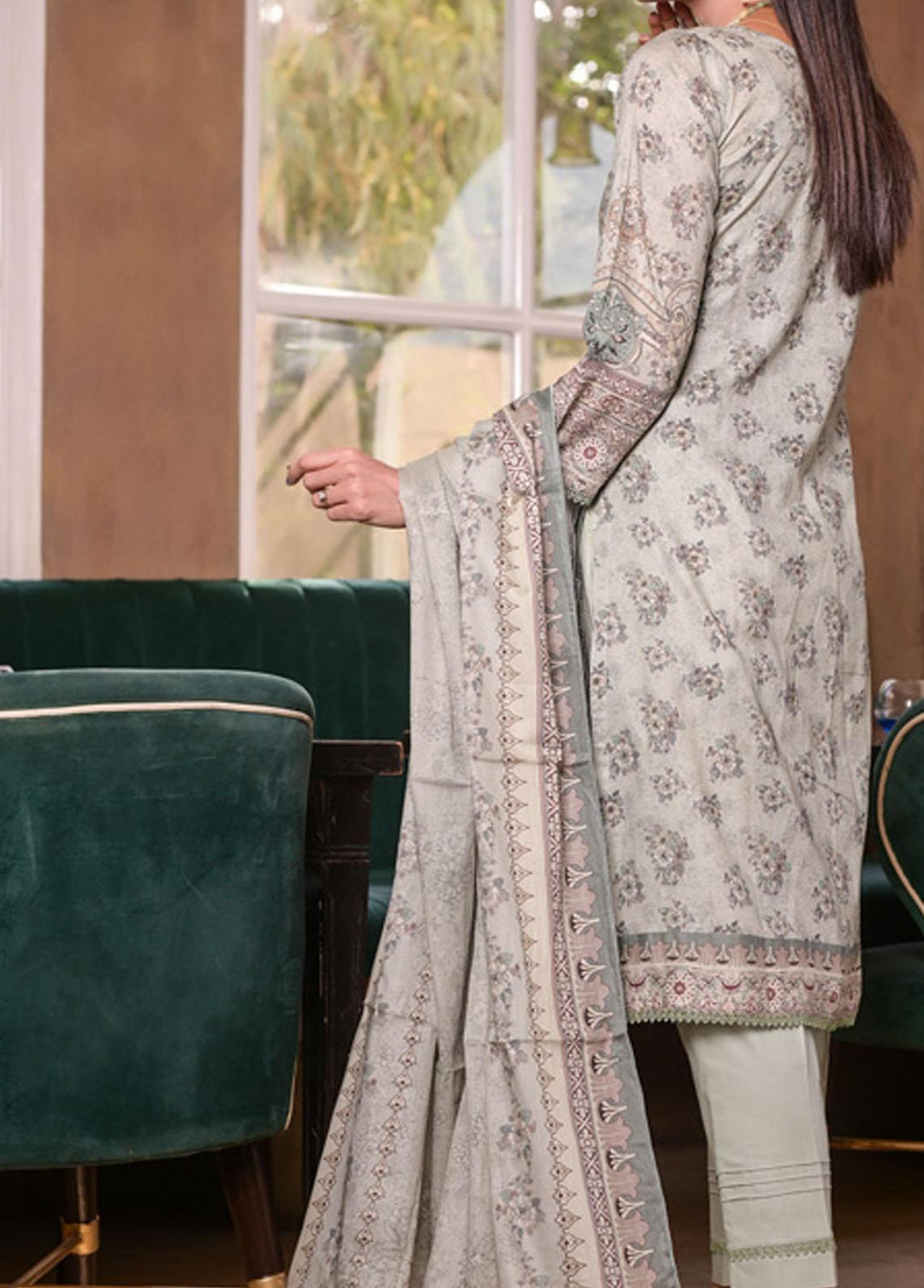 Marvelous Mother By MTF Embroidered Lawn Suits Unstitched 3 Piece MTF22MM 06 - Summer Collection