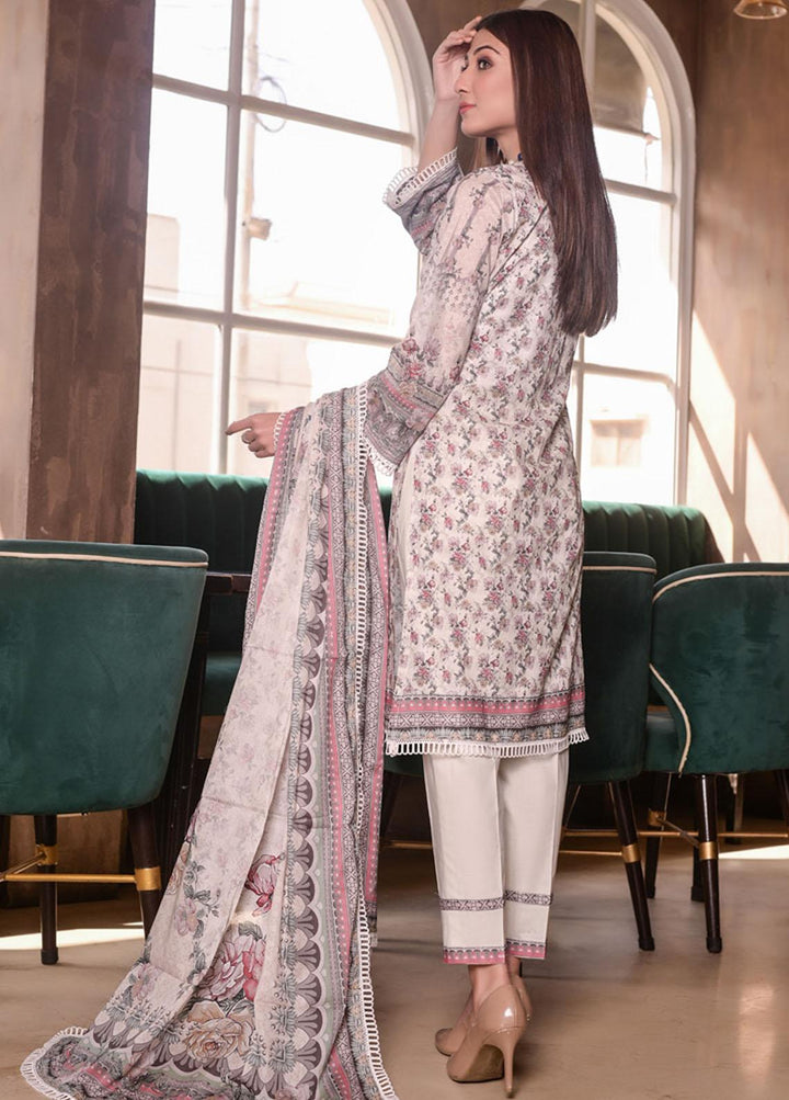 Marvelous Mother By MTF Embroidered Lawn Suits Unstitched 3 Piece MTF22MM 09 - Summer Collection