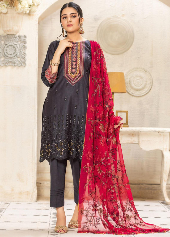 Starlet Dream By MTF Embroidered Lawn Suits Unstitched 3 Piece MTF22SD 03 - Summer Collection