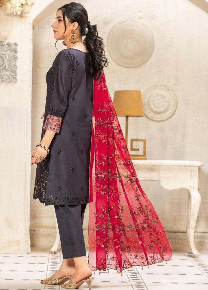 Starlet Dream By MTF Embroidered Lawn Suits Unstitched 3 Piece MTF22SD 03 - Summer Collection