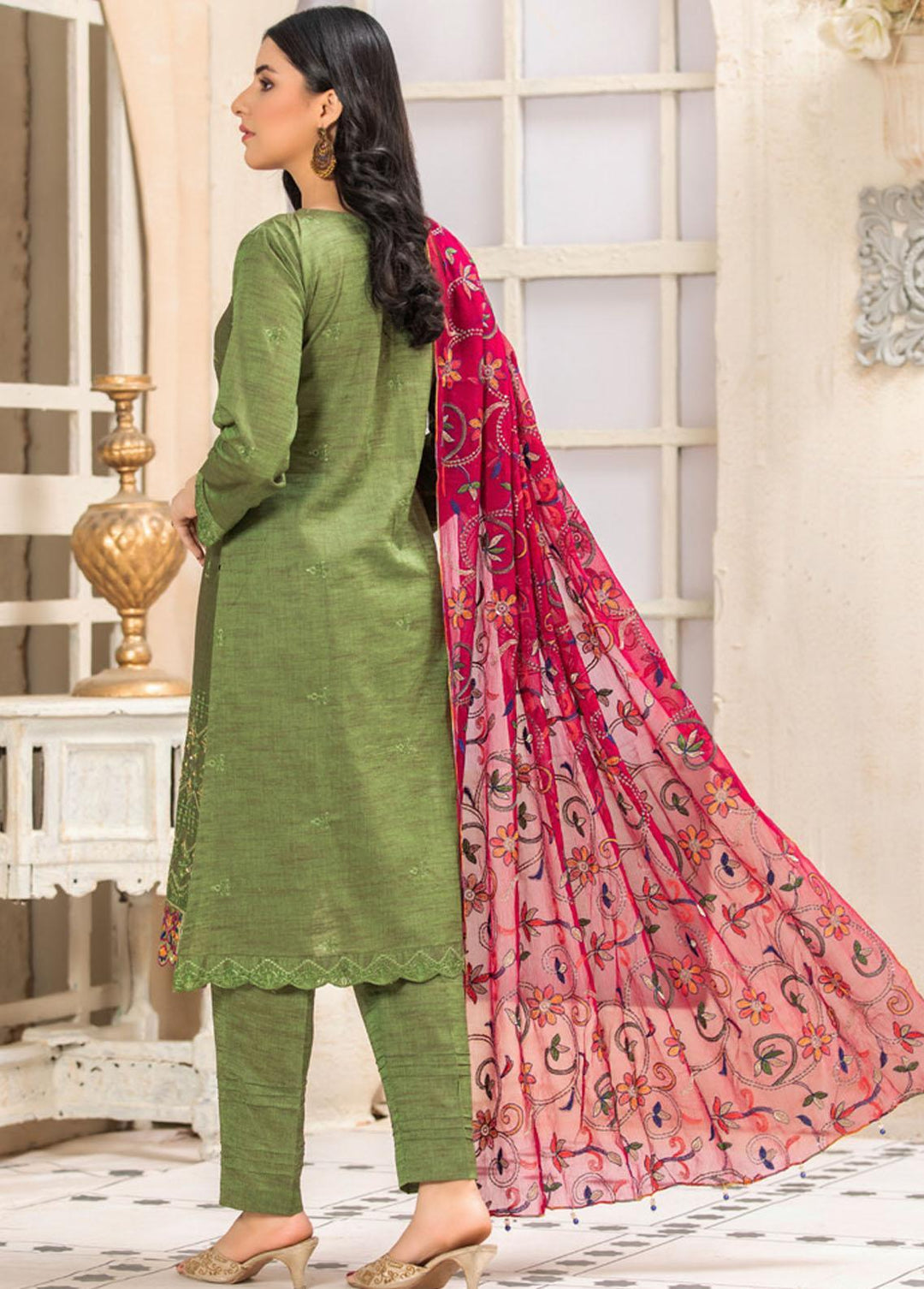 Starlet Dream By MTF Embroidered Lawn Suits Unstitched 3 Piece MTF22SD 04 - Summer Collection