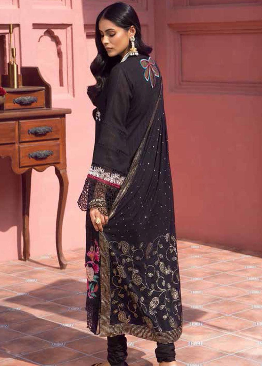 Mukesh By Al Zohaib Embroidered Lawn Suits Unstitched 3 Piece AZ23M A-01 NUREH - Summer Collection