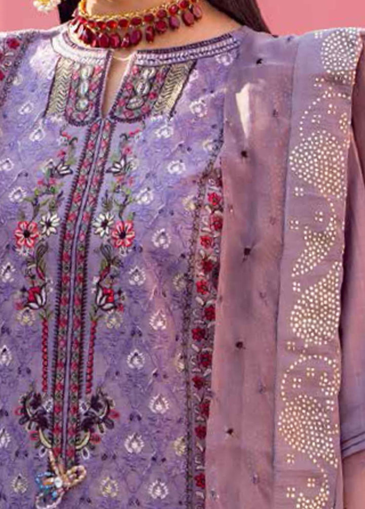 Mukesh By Al Zohaib Embroidered Lawn Suits Unstitched 3 Piece AZ23M A-04 JAHAN-ARA - Summer Collection