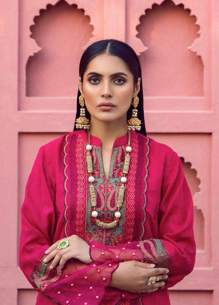 Mukesh By Al Zohaib Embroidered Lawn Suits Unstitched 3 Piece AZ23M A-06 MASUMA - Summer Collection