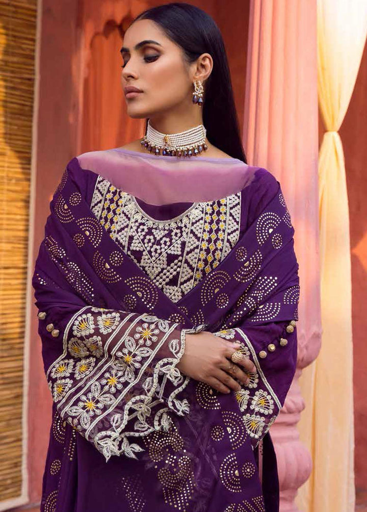 Mukesh By Al Zohaib Embroidered Lawn Suits Unstitched 3 Piece AZ23M A-07 SAHAR - Summer Collection
