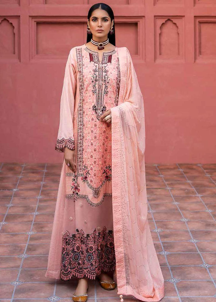 Mukesh By Al Zohaib Embroidered Lawn Suits Unstitched 3 Piece AZ23M A-08 ZAIB - Summer Collection