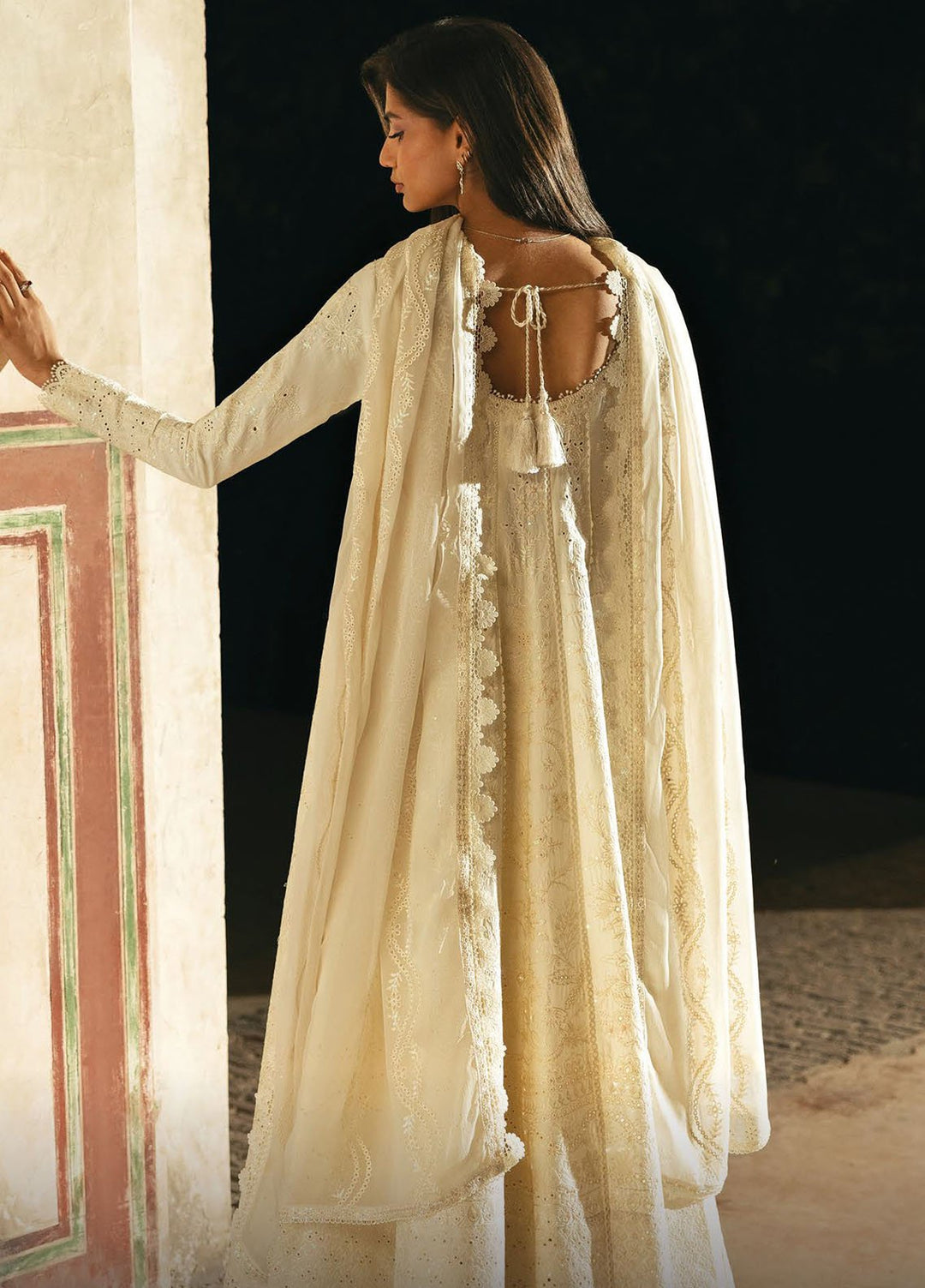 Mulaqaat by Afrozeh Embroidered Lawn Suits Unstitched 3 Piece AF25MFL D-04 Ishq - Summer Collection