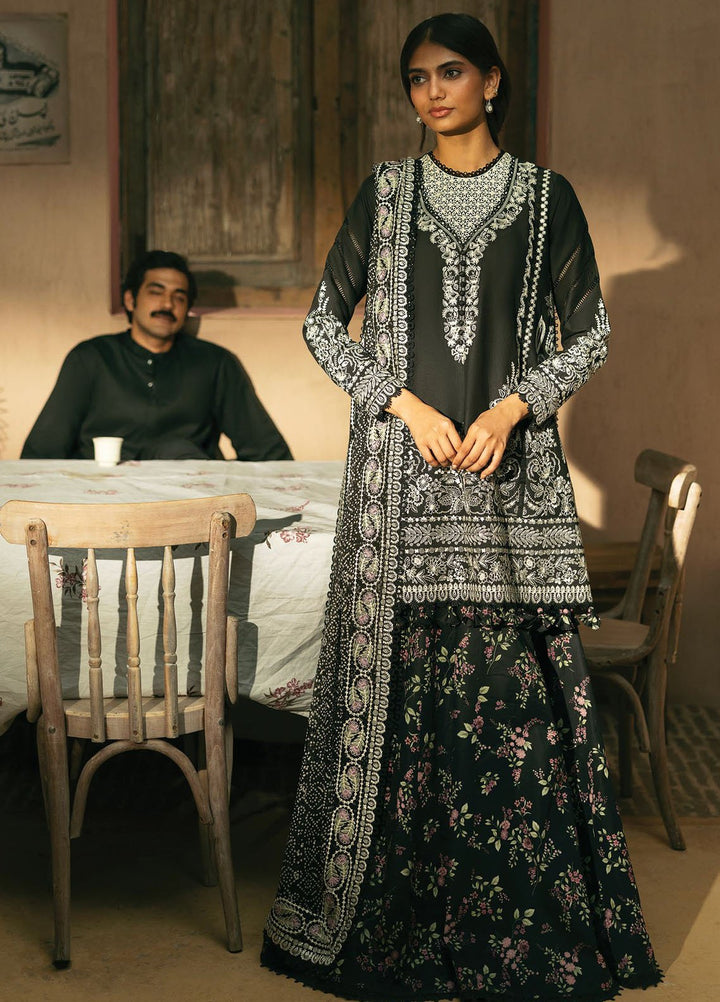 Mulaqaat by Afrozeh Embroidered Lawn Suits Unstitched 3 Piece AF25MFL D-05 Bekhudi - Summer Collection