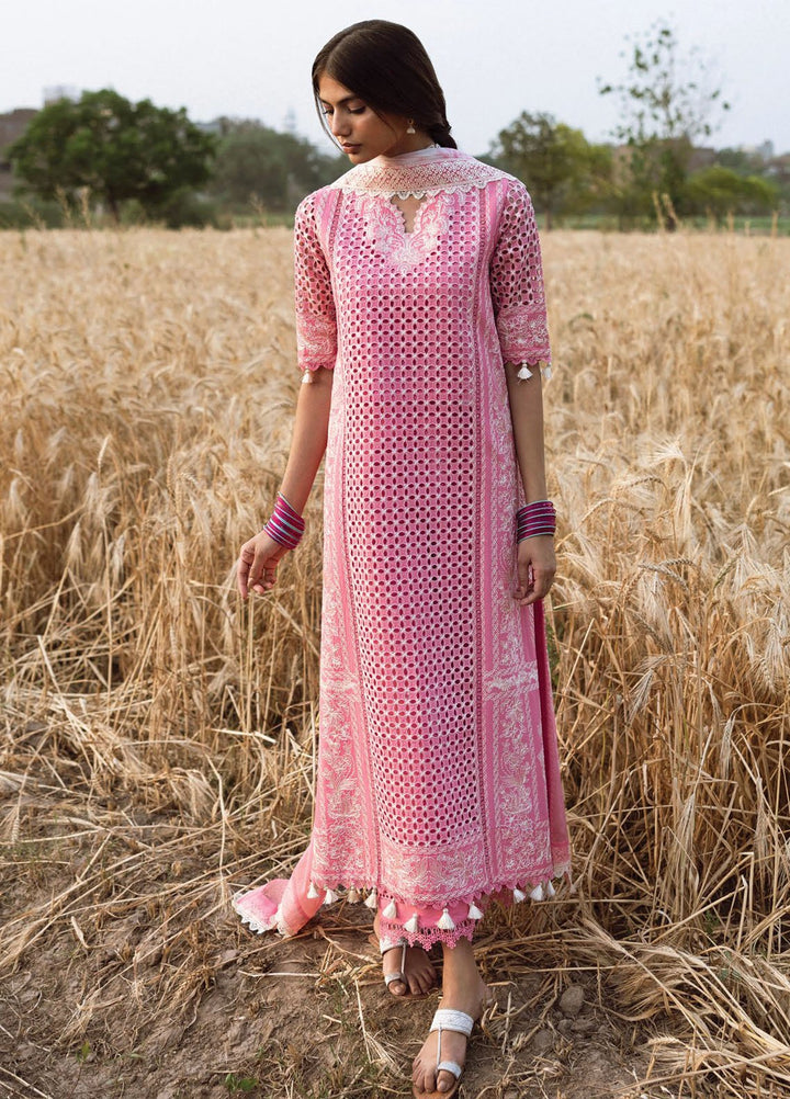 Mulaqaat by Afrozeh Embroidered Lawn Suits Unstitched 3 Piece AF25MFL D-10 Khuwab - Summer Collection