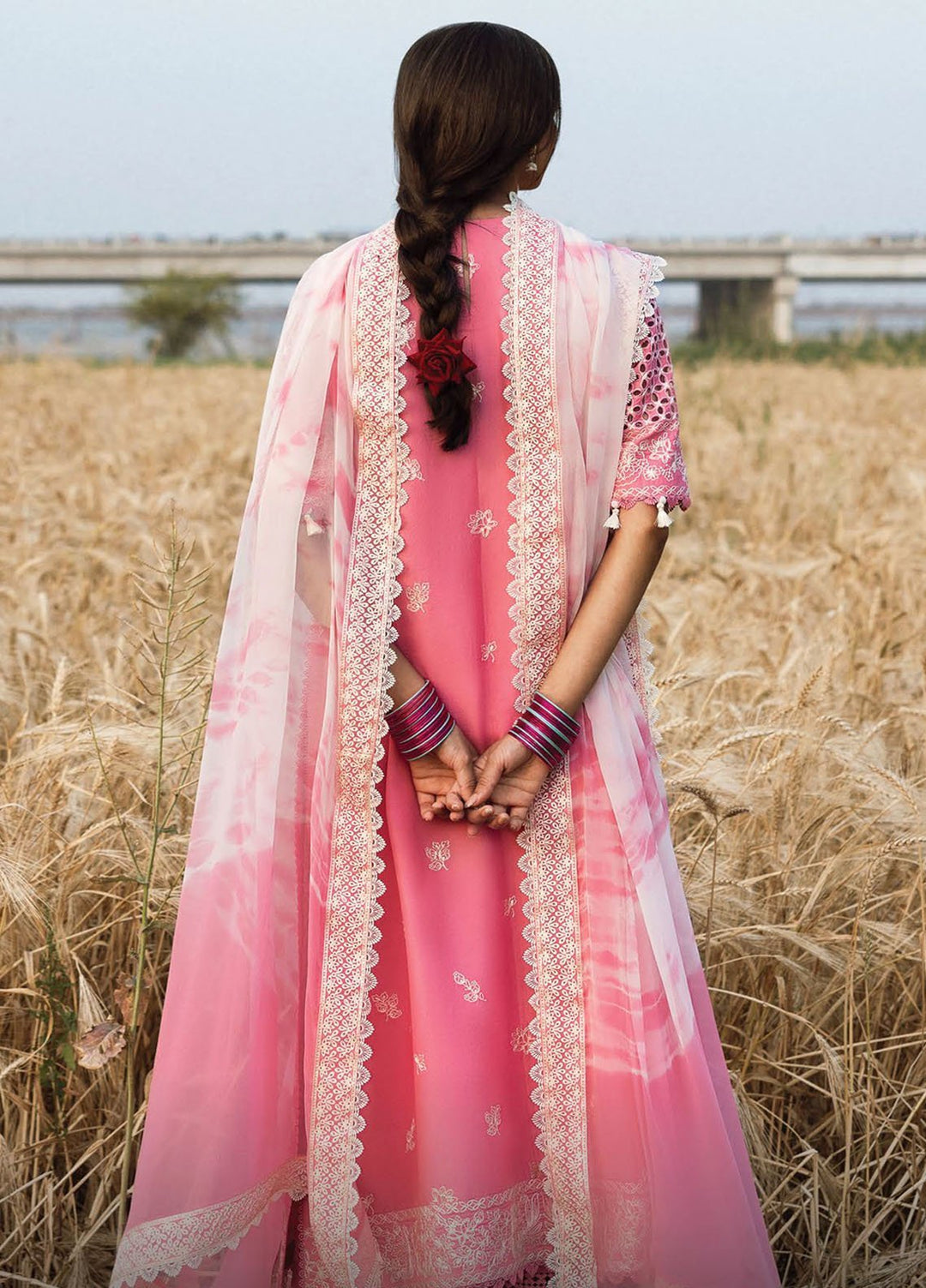 Mulaqaat by Afrozeh Embroidered Lawn Suits Unstitched 3 Piece AF25MFL D-10 Khuwab - Summer Collection