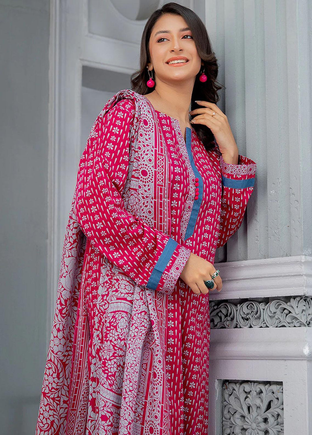Mulberry By Safwa Printed Lawn Suits Unstitched 2 Piece SW23M MLS-03 - Summer Collection