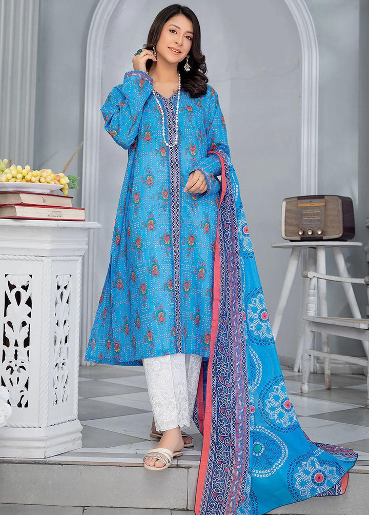 Mulberry By Safwa Printed Lawn Suits Unstitched 2 Piece SW23M MLS-05 - Summer Collection