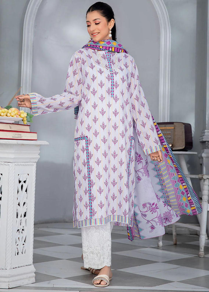 Mulberry By Safwa Printed Lawn Suits Unstitched 2 Piece SW23M MLS-06 - Summer Collection