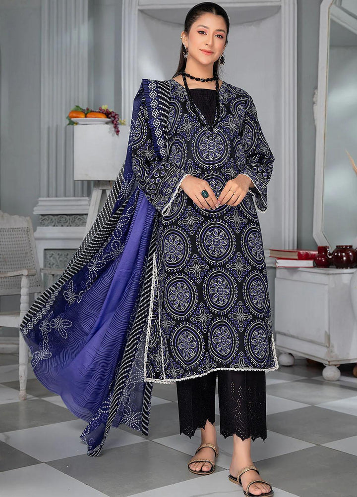 Mulberry By Safwa Printed Lawn Suits Unstitched 2 Piece SW23M MLS-08 - Summer Collection