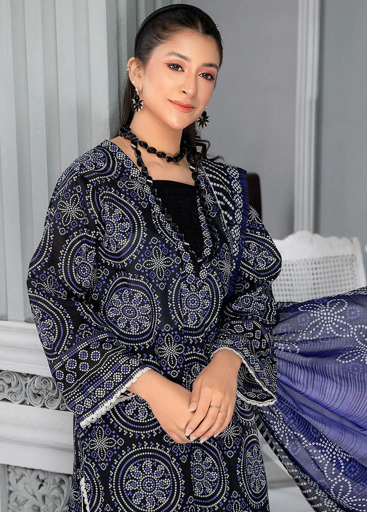 Mulberry By Safwa Printed Lawn Suits Unstitched 2 Piece SW23M MLS-08 - Summer Collection