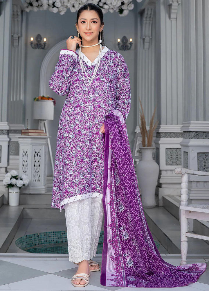 Mulberry By Safwa Printed Lawn Suits Unstitched 2 Piece SW23M MLS-09 - Summer Collection
