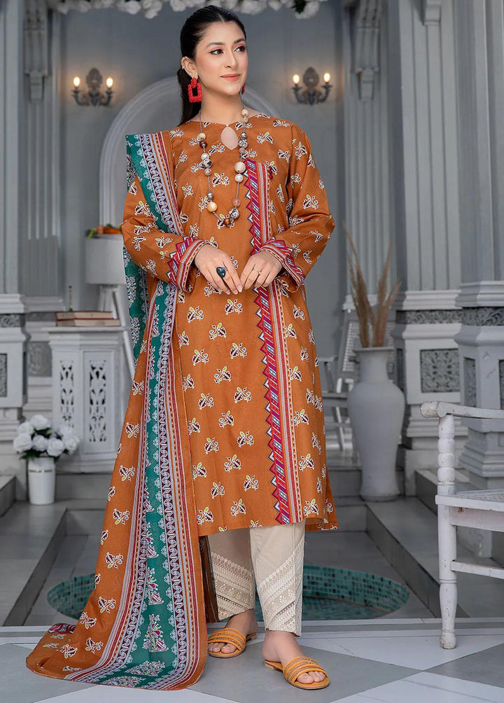 Mulberry By Safwa Printed Lawn Suits Unstitched 2 Piece SW23M MLS-10 - Summer Collection