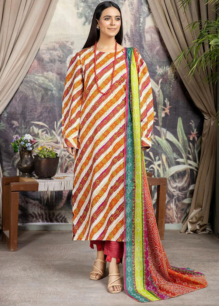 Mulberry By Safwa Printed Lawn Suits Unstitched 2 Piece SW23M MLS-11 - Summer Collection