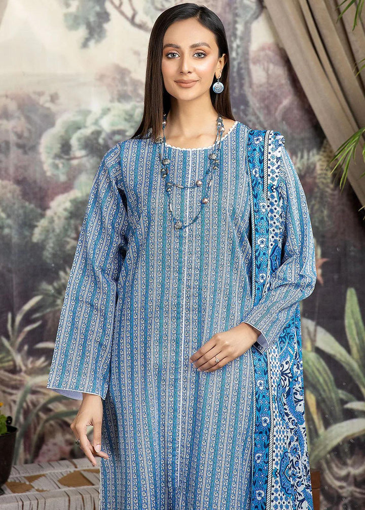 Mulberry By Safwa Printed Lawn Suits Unstitched 2 Piece SW23M MLS-13 - Summer Collection