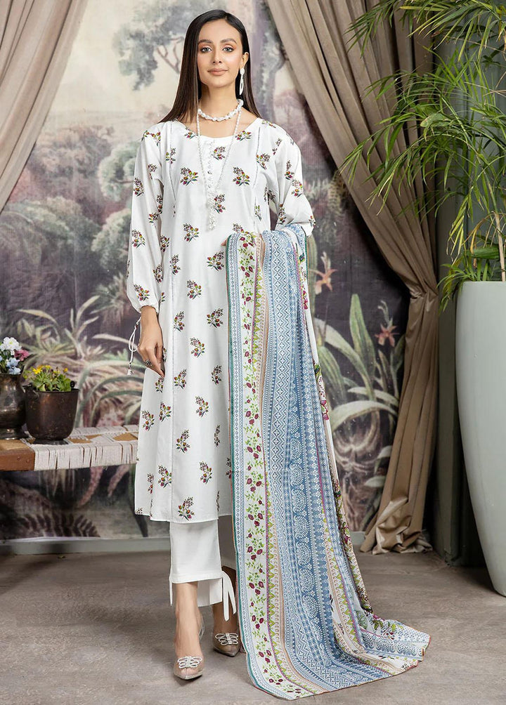 Mulberry By Safwa Printed Lawn Suits Unstitched 2 Piece SW23M MLS-14 - Summer Collection