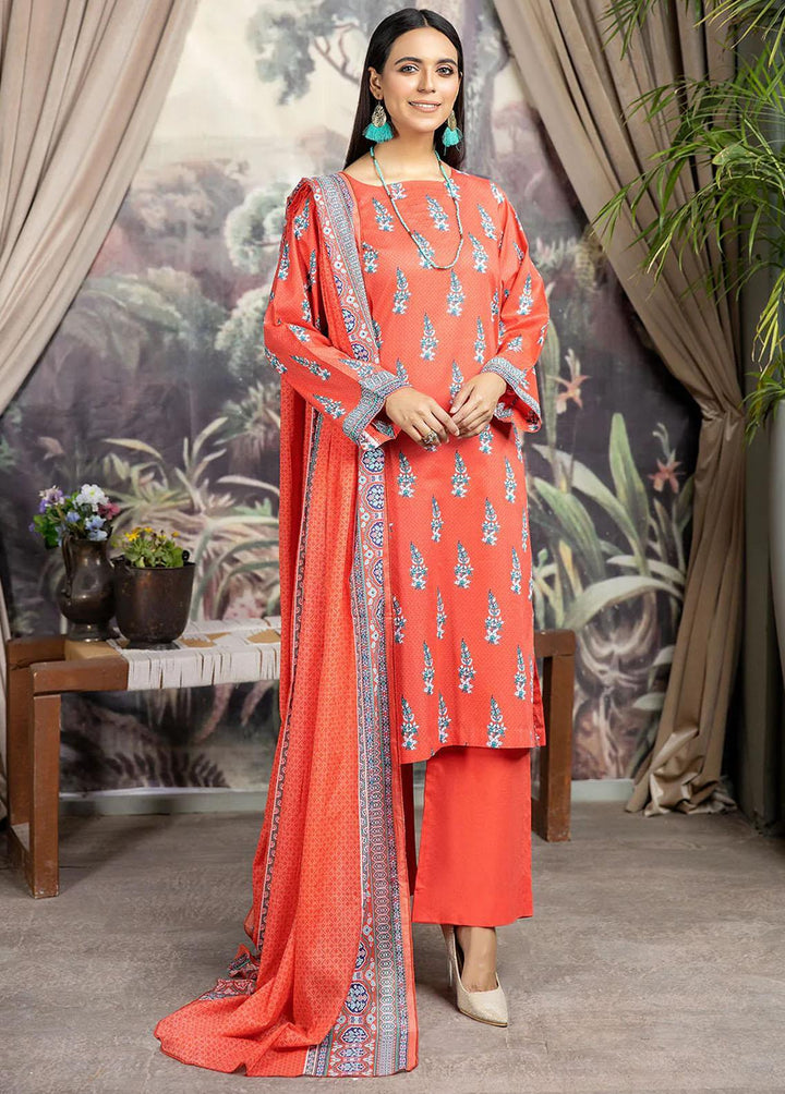 Mulberry By Safwa Printed Lawn Suits Unstitched 2 Piece SW23M MLS-15 - Summer Collection