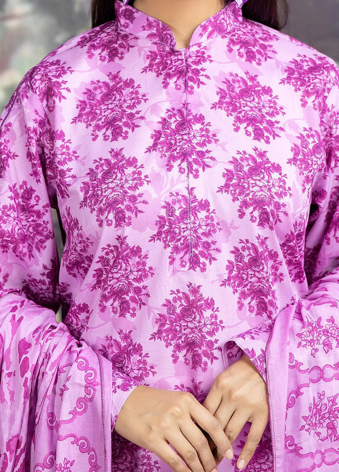 Mulberry By Safwa Printed Lawn Suits Unstitched 2 Piece SW23M MLS-16 - Summer Collection