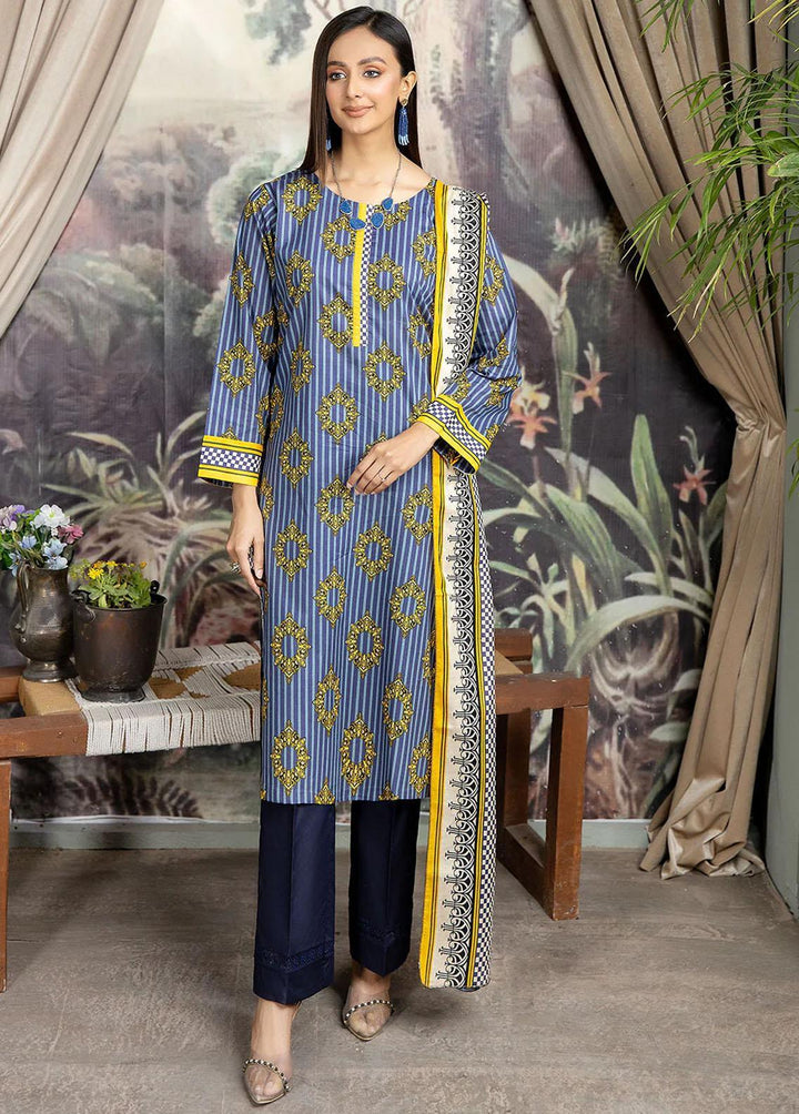 Mulberry By Safwa Printed Lawn Suits Unstitched 2 Piece SW23M MLS-17 - Summer Collection
