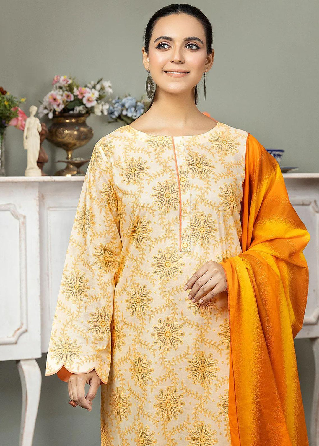 Mulberry By Safwa Printed Lawn Suits Unstitched 2 Piece SW23M MLS-19 - Summer Collection