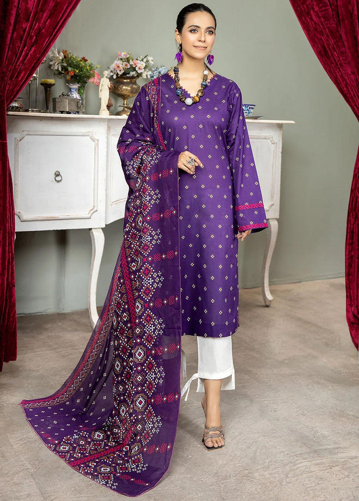 Mulberry By Safwa Printed Lawn Suits Unstitched 2 Piece SW23M MLS-21 - Summer Collection