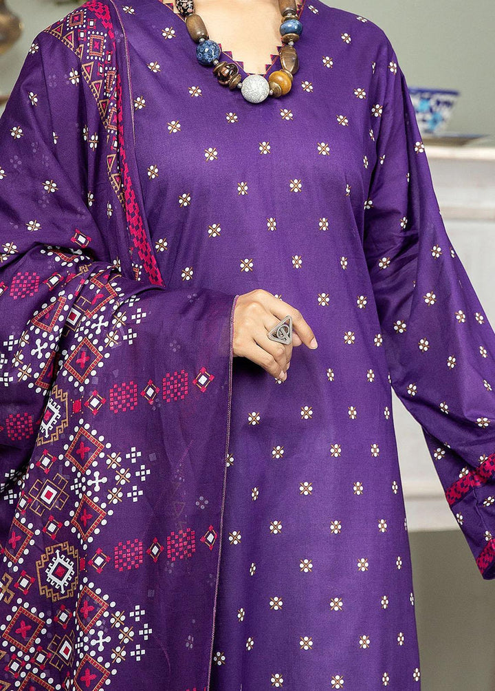 Mulberry By Safwa Printed Lawn Suits Unstitched 2 Piece SW23M MLS-21 - Summer Collection