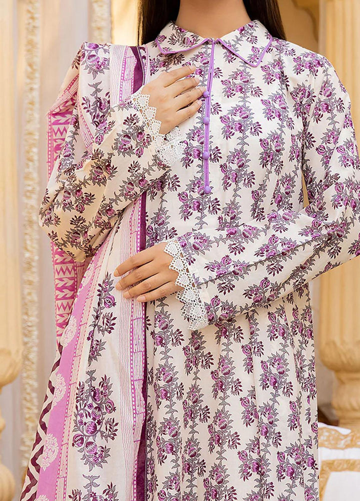 Mulberry By Safwa Printed Lawn Suits Unstitched 3 Piece SW23M-V2 SMC-05 - Summer Collection