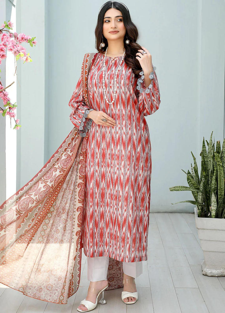 Mulberry By Safwa Printed Lawn Suits Unstitched 3 Piece SW23M-V2 SMC-11 - Summer Collection