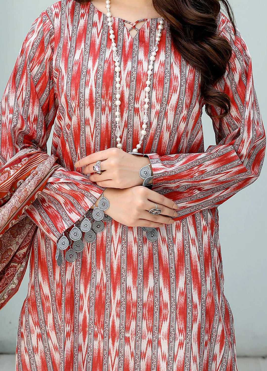 Mulberry By Safwa Printed Lawn Suits Unstitched 3 Piece SW23M-V2 SMC-11 - Summer Collection