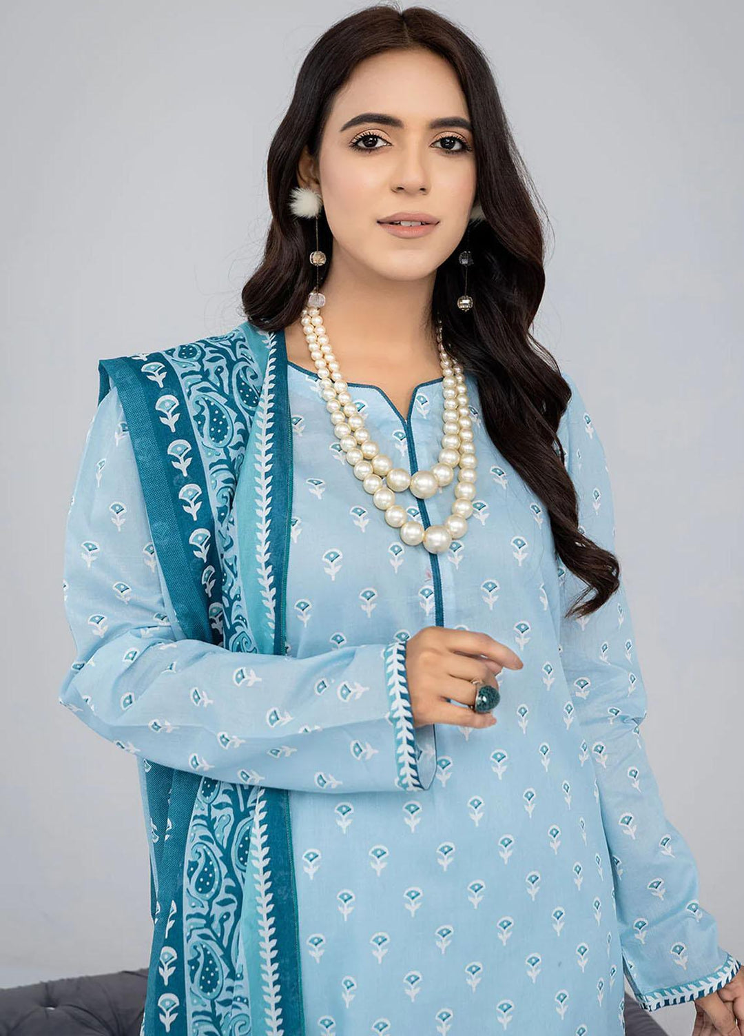 Mulberry By Safwa Printed Lawn Suits Unstitched 3 Piece SW23M-V2 SMC-17 - Summer Collection