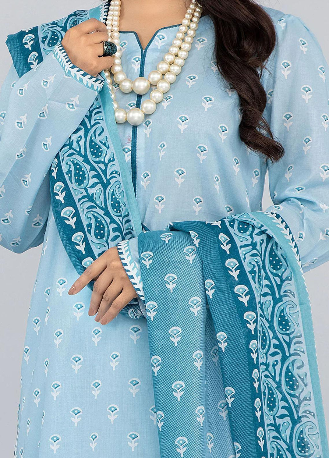 Mulberry By Safwa Printed Lawn Suits Unstitched 3 Piece SW23M-V2 SMC-17 - Summer Collection