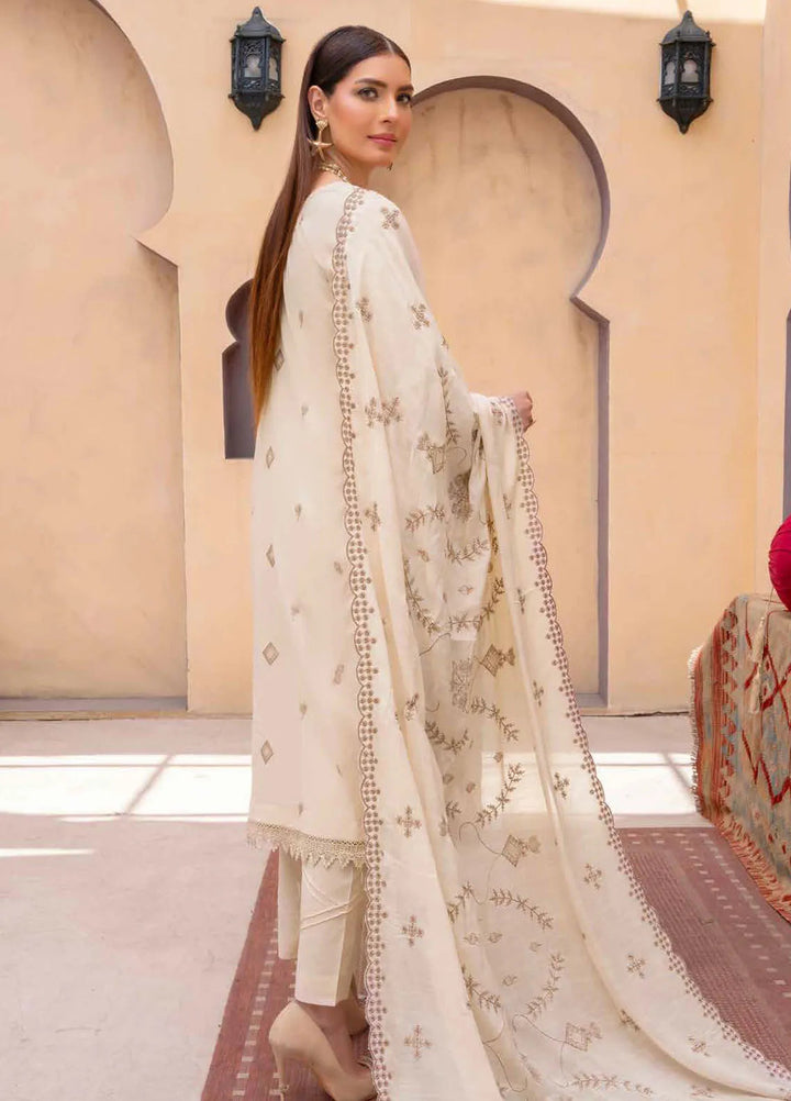 Murad By Riaz Arts Embroidered Lawn Suit Unstitched 3 Piece RA24M DE-03 - Summer Collection