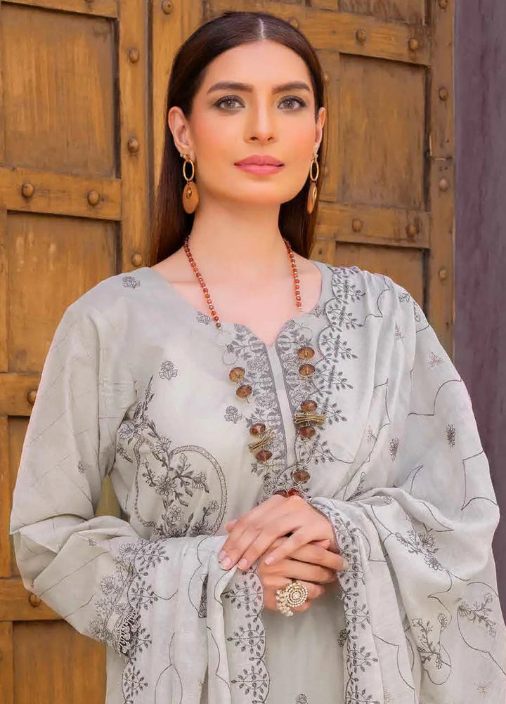 Murad By Riaz Arts Embroidered Lawn Suit Unstitched 3 Piece RA24M DE-04 - Summer Collection