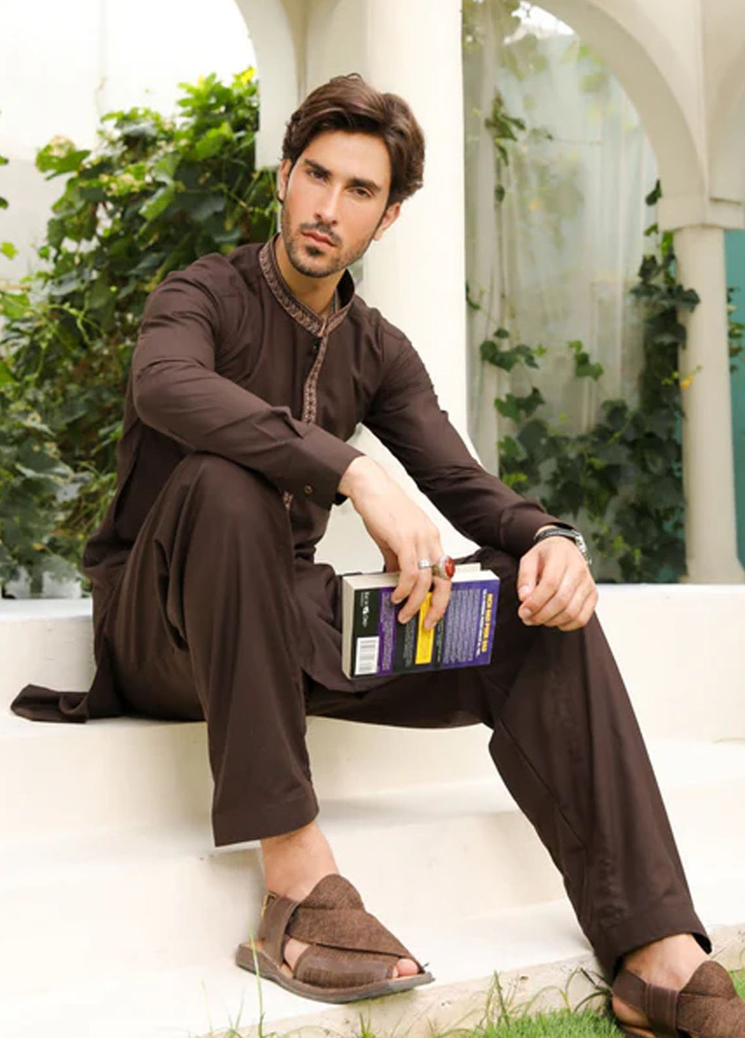 Muraqsh Embroidered Kameez Shalwar 2 Piece MUR-MBKS