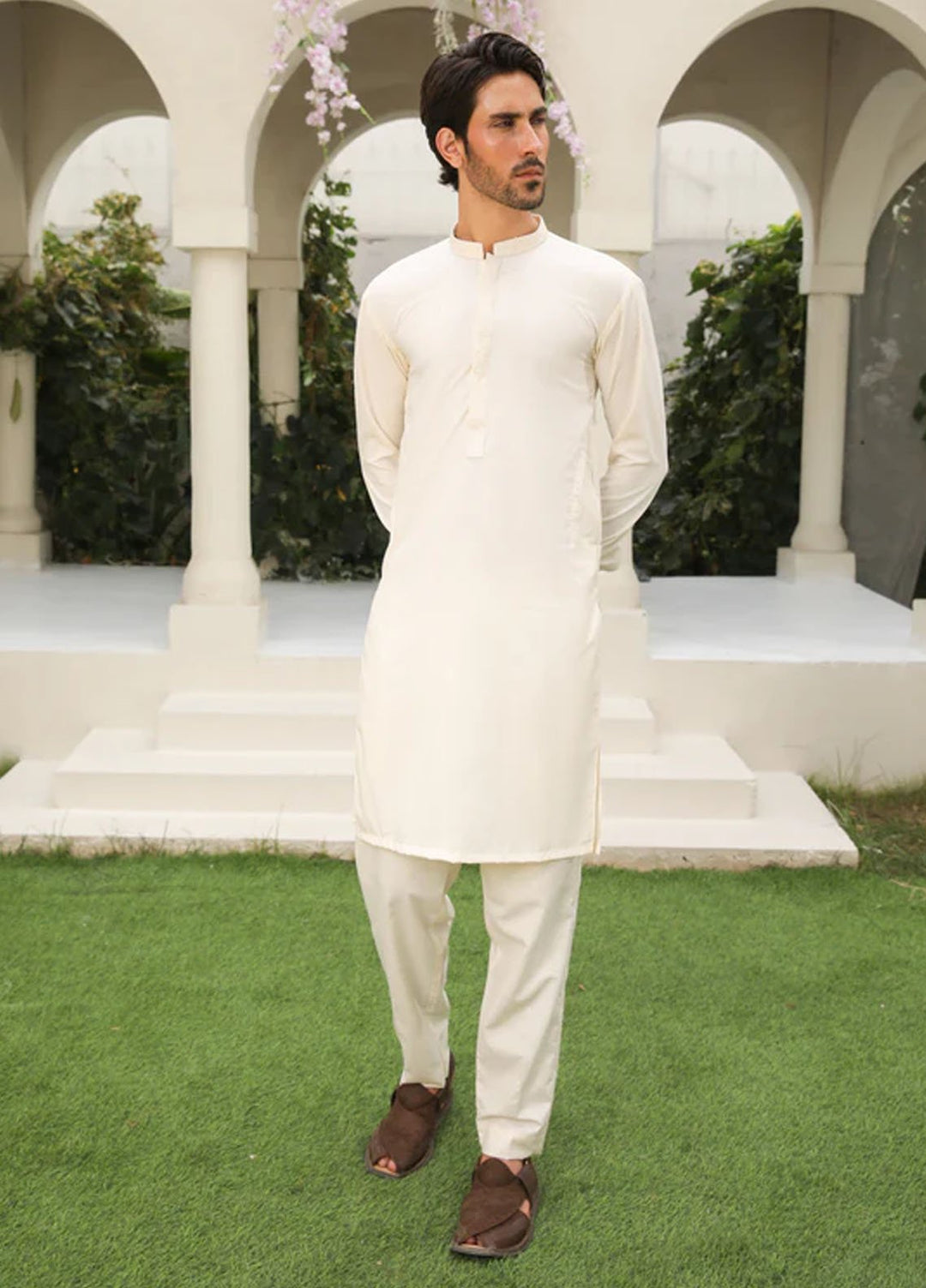 Muraqsh Embroidered Kurta Trouser 2 Piece MUR-BWKT