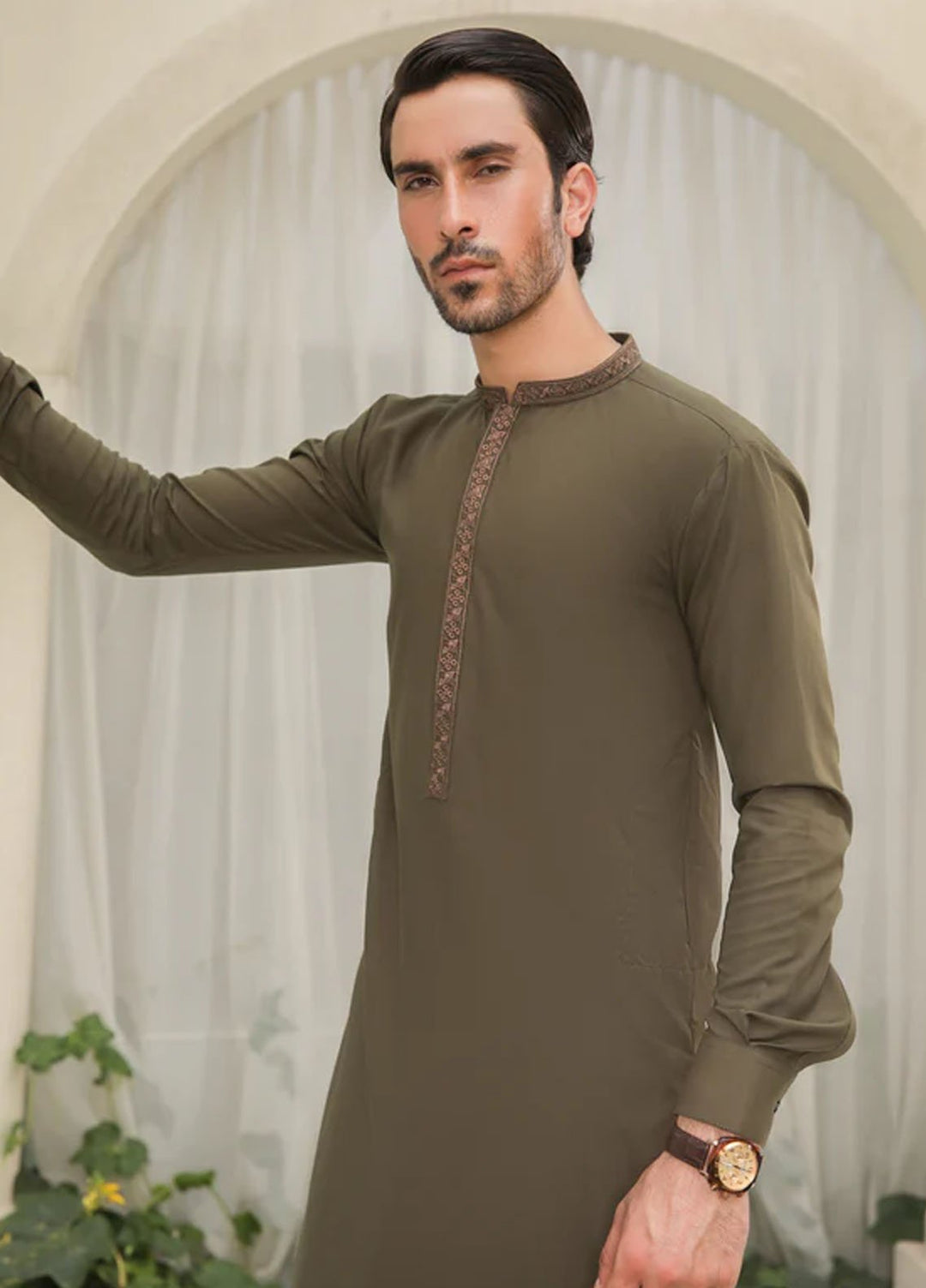 Muraqsh Embroidered Kurta Trouser 2 Piece MUR-OGKT
