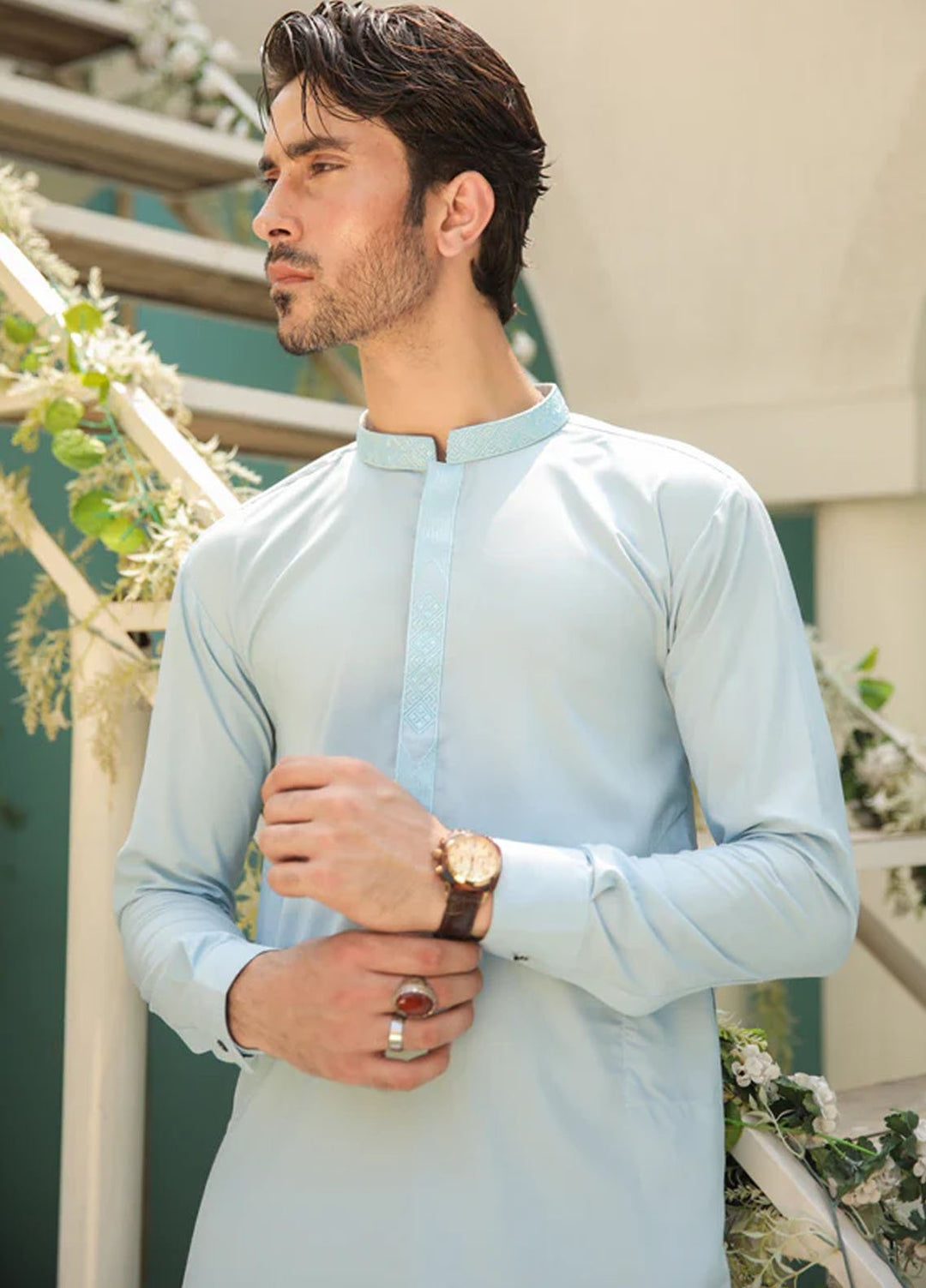 Muraqsh Embroidered Kurta Trouser 2 Piece MUR-SBKT