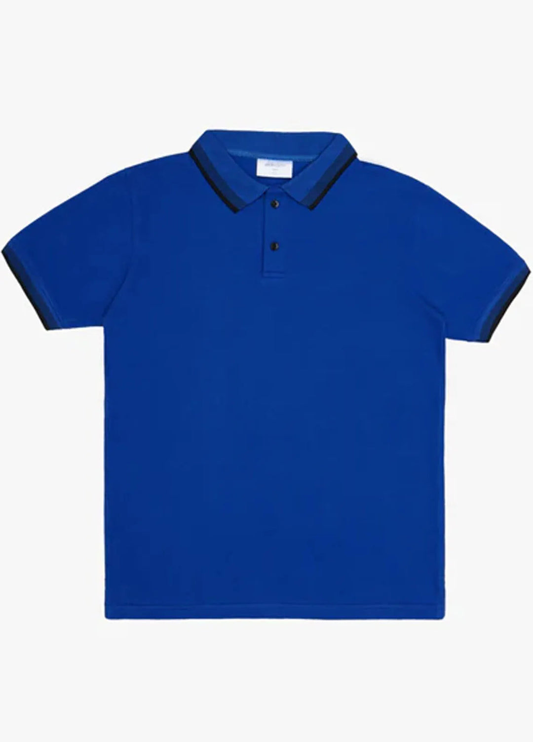 Muraqsh Mens Royal Blue Basic Polo