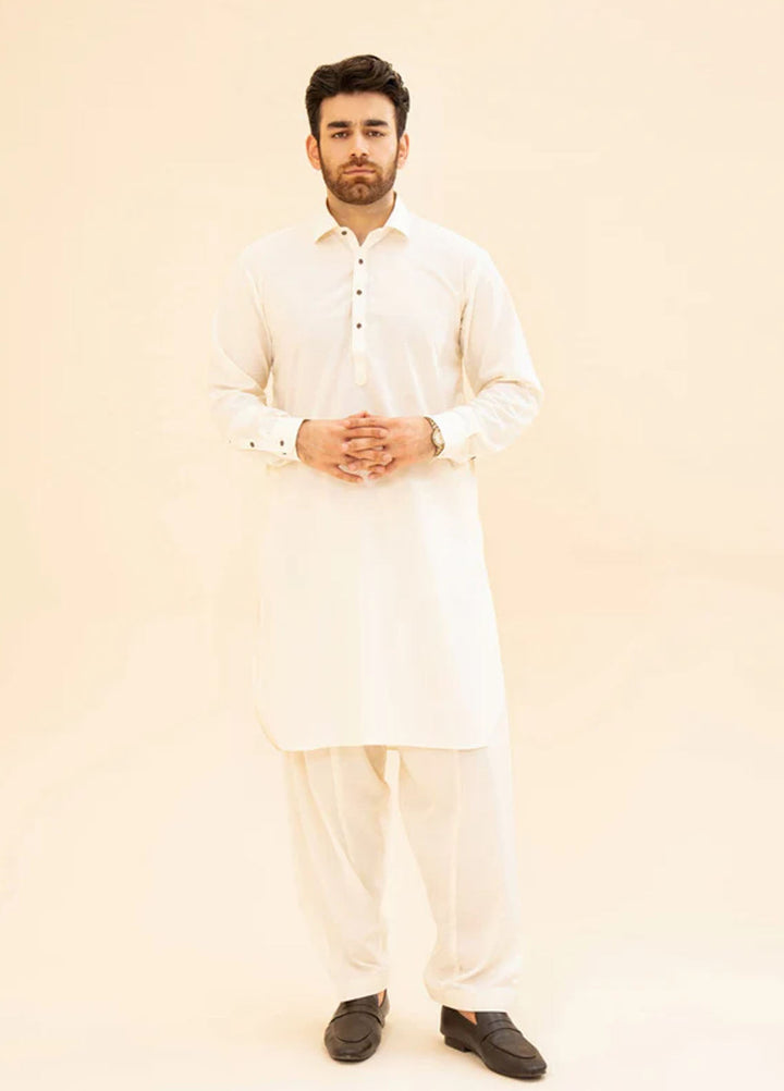 Muraqsh Plain Blended Kameez Shalwar MUR-BWFCK