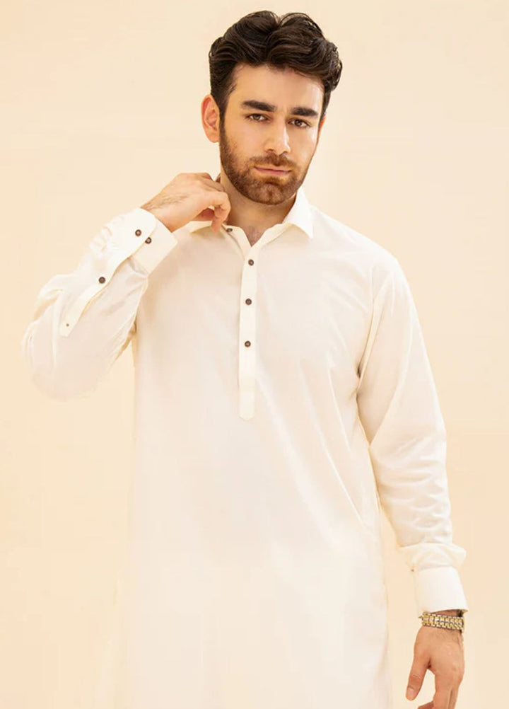 Muraqsh Plain Blended Kameez Shalwar MUR-BWFCK