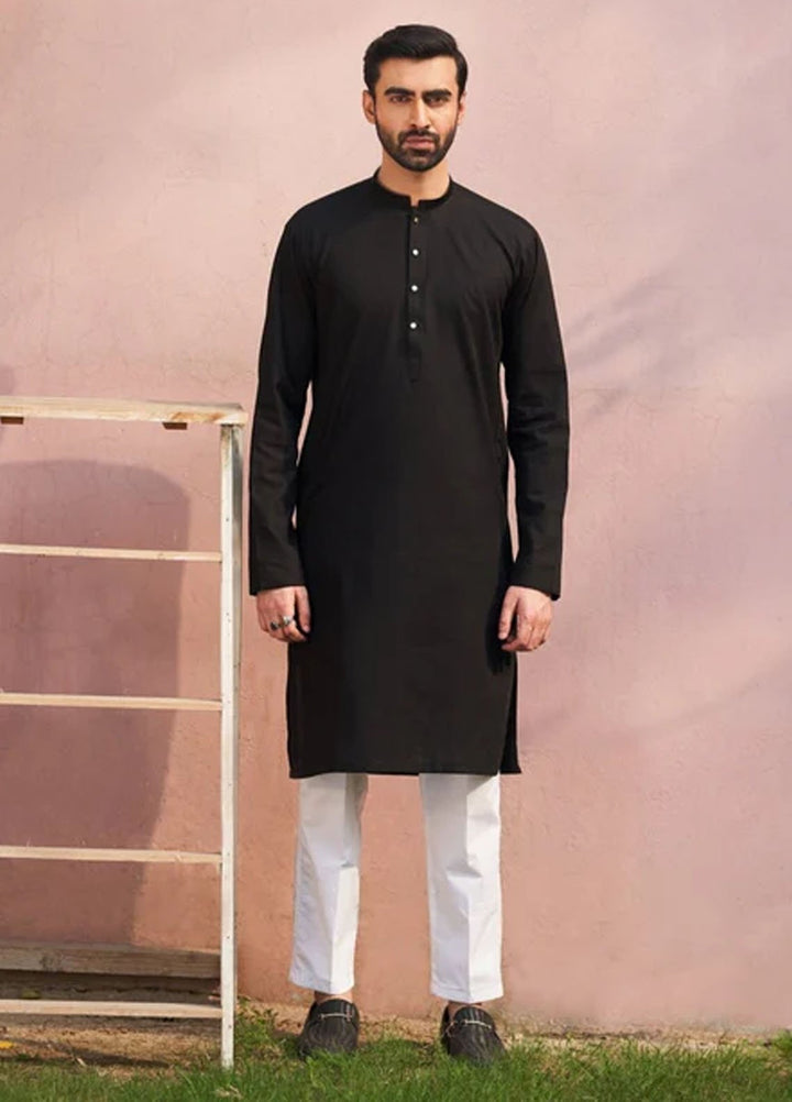 Muraqsh Plain Cotton 2 Piece MUR-BCKWT